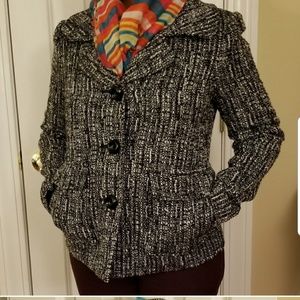 Tweed blazer by Rafaela. Size 6